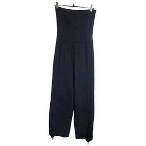 Lululemon Jumpsuit Womens 2 Black High-Rise Athleisure Minimalist Preppy Holiday